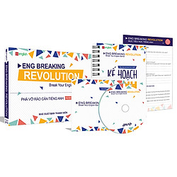 Tự Học Tiếng Anh Giao Tiếp Chỉ Trong 3 Tháng Cho Người Mới Bắt Đầu Với Eng Breaking – Revolution (Kèm DVD Và TK Trực Tuyến)