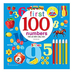 Bé Thông Minh – First 100 Number – 100 Số Đếm Đầu Tiên (Tặng Kèm Sticker)