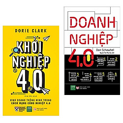 Combo Sách Kinh Tế Hay Nên Đọc:  Khởi Nghiệp 4.0 + Doanh Nghiệp 4.0 ( Tặng Kèm Bookmark H