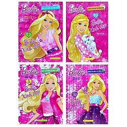 Bộ Sách Tô Màu Có Dán Hình – Barbie Xinh Đẹp (Bộ 4 Cuốn)