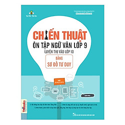 Chiến Thuật Ôn Tập Ngữ Văn Lớp 9 Luyện Thi Vào 10 Bằng Sơ Đồ Tư Duy (Tặng kèm Kho Audio B