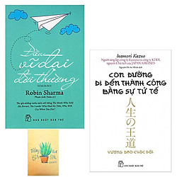 Combo Điều Vĩ Đại Đời Thường và Con Đường Đi Đến Thành Công Bằng Sự Tử Tế ( Tặng Kèm Sổ T