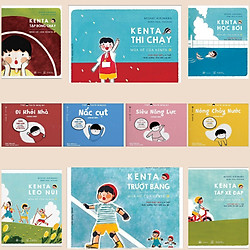 Combo 10 Cuốn Ehon Nhật Bản: Chơi Thể Thao Cùng Kenta Nào + Taku – Cậu Bé Mộng Mơ (Truyện