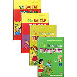 Combo Nâng cao kiến thức Toán Tiếng Việt 5 (Bộ 4 cuốn)