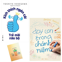 Combo  Dạy Con Trong Chánh Niệm và Kích Thích Ngón Cái – Trẻ Mãi Não Bộ ( Tặng Kèm Sổ Tay
