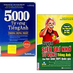 Bộ Sách Làm Chủ 5000 Từ Vựng Tiếng Anh Cho Học Sinh THPT (Bộ 2 Cuốn)