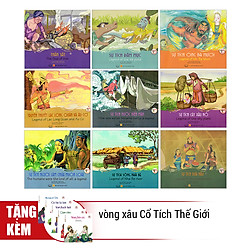Combo Cổ Tích Việt Nam Song Ngữ (Trọn Bộ 9 Cuốn) – Tặng Vòng Xâu Cổ Tích Thế Giới