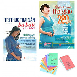 Combo Sách Dành Cho Mẹ Bầu: Tri Thức Thai Sản Bà Bầu Cần Biết và Hành Trình Thai Giáo 280