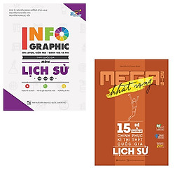 Combo Infographic Ôn Luyện, Kiểm Tra – Đánh Giá Và Thi THPT Quốc Gia Môn Lịch Sử + Mega Luyện Đề Sử 2019