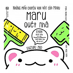 Ehon Nhật Bản – Nuôi dưỡng tâm hồn cho bé – Những mẩu chuyện vụn vặt của Maru ( trọn bộ 6 cuốn ) tặng kèm 1 tẩy hình con vật như hình