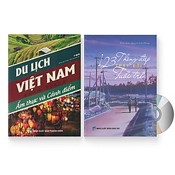 Combo 2 sách: Du lịch Việt Nam – Ẩm thực và Cảnh Điểm + 123 Thông Điệp Thay Đổi Tuổi Trẻ (Trung giản thể – Trung phồn thể – Pinyin – tiếng Việt) + DVD quà tặng