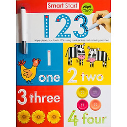 SMART START 123 16PP WIPE CLEAN WITH PEN