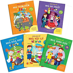 Bộ Sách Khoa Học Vui – Nhà Ảo Thuật Tí Hon (Bộ 5 Quyển)