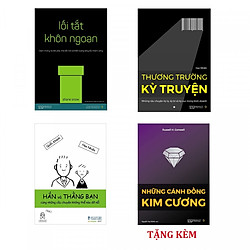 Combo Chuyện kinh doanh lý thú (Lối tắt khôn ngoan – Thương trường kỳ truyện – Hắn và thằ