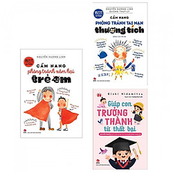 Combo Cẩm Nang Phòng Tránh Xâm Hại Trẻ Em + Cẩm Nang Phòng Tránh Tai Nạn Thương Tích + Gi