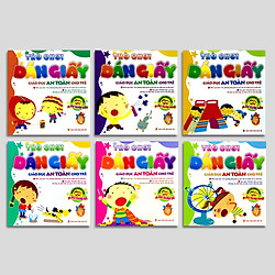 Trò Chơi Dán Giấy Giáo Dục An Toàn Cho Trẻ – Bộ 6 Quyển