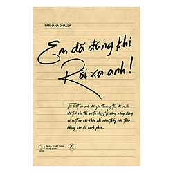 Em Đã Đúng Khi Rời Xa Anh