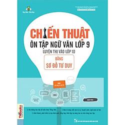 Chiến Thuật Ôn Tập Ngữ Văn Lớp 9 Luyện Thi Vào 10 Bằng Sơ Đồ Tư Duy (Tái Bản) (Tặng Bookm