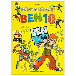 Dán Và Tô Màu Ben 10 – Tập 4