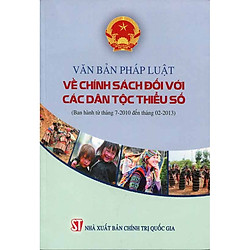 Văn Bản Pháp Luật Về Chính Sách Đối Với Các Dân Tộc Thiểu Số