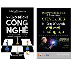 Combo Sách : Những Đế Chế Công Nghệ + Steve Jobs – Những Bí Quyết Đổi Mới Và Sáng Tạo</sp