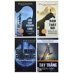 Combo Sách Kỹ Năng Hay:  Tay Trắng Làm Nên + Sức Mạnh Của Động Lực + Dám Thất Bại + Làm C