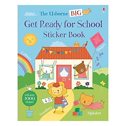 Usborne Big Get Ready for School Sticker Book (bind-up)