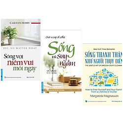 Combo 3 Cuốn Sách:  Sống Thanh Thản Như Người Thụy Điển + Sống Với Niềm Vui Mỗi Ngày (Tái