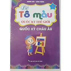 Bé Tô Màu  Quốc Kỳ Thế Giới (Quốc Kỳ Châu Âu 5)