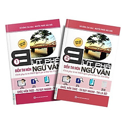 Combo  Bứt Phá Điểm Thi Môn Ngữ Văn 1 + 2 – phiên bản 2019 (Tặng kèm bookmark CR)