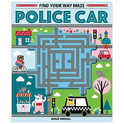 Find Your Way Maze Police Car
