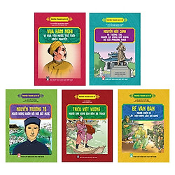 Bộ Truyện Tranh Lịch Sử: Triệu Việt Vương + Nguyễn Trường Tộ + Vua Hàm Nghi + Bế Văn Đàn
