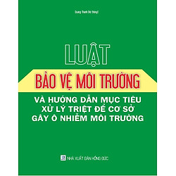 Luật Bảo Vệ Môi Trường Và Hướng Dẫn Mục Tiêu Xử Lý Triệt Để Cơ Sở Gây Ô Nhiễm Môi Trường