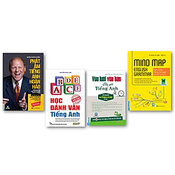 Combo Vừa Lười Vừa Bận Vẫn Giỏi Tiếng Anh + Mind Map English Grammar + Khóa Huấn Luyện Ph