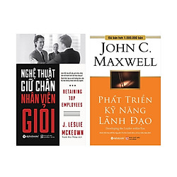Combo Sách KỸ Năng Quản Lý :  Nghệ Thuật Giữ Chân Nhân Viên Giỏi +  Phát Triển Kỹ Năn