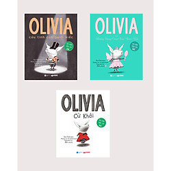 Combo 3 Cuốn Olivia: Olivia cừ khôi + Olivia và những nàng công chúa thiên thần + Olivia