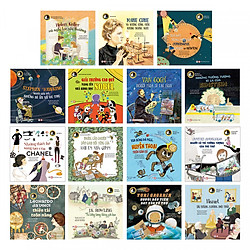 Bộ Tuyển Tập Truyện Tranh Danh Nhân Thế Giới (15 Cuốn) – Tặng kèm bộ sáp màu