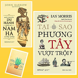 Combo Tại Sao Phương Tây Vượt Trội và Một Chuyến Du Hành Đến Xứ Nam Hà  ( Tặng Kèm Sổ Tay