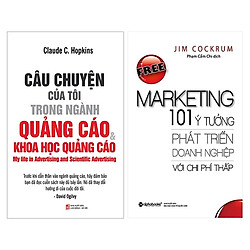 Combo Sách : Câu Chuyện Của Tôi Trong Ngành Quảng Cáo Và Khoa Học Quảng Cáo + Free Market