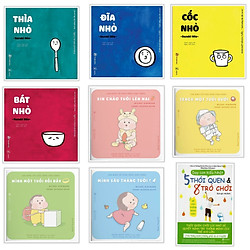 Combo Ehon Nhật Bản Bán Chạy: Làm Quen Với Cuộc Sống Cùng Tengu + Ehon Đồ Vật Quanh Bé +