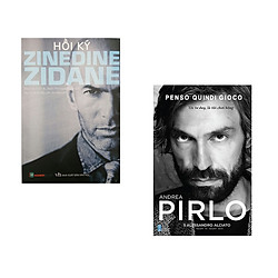 Combo: Hồi kí Zinedine Zidane, Andrea Pirlo – Tôi tư duy là tôi chơi bóng(tự truyện)