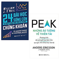 Combo  Những Ảo Tưởng Về Thiên Tài và 24 Bài Học Sống Còn Để Đầu Tư Thành Công Trên Thị T
