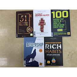 Combo 5 cuốn nhà lãnh dạo tài ba xuất sắc