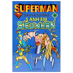 Superman – Dán Và Tô Màu 5 Anh Em Siêu Nhân – Tập 4