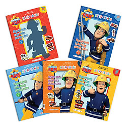 Combo Người Lính Cứu Hỏa Dũng Cảm – Bé Tô Màu ( 5 Quyển) – Tặng Kèm Bộ Decan