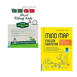 Combo Vừa lười vừa bận vẫn giỏi tiếng Anh + Ngữ pháp tiếng Anh bằng sơ đồ tư duy