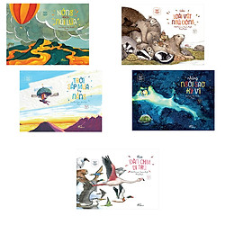 Bộ 5 cuốn Khoa Học Chẳng Khó: Theo Đàn Chim Di Trú – Những Ngôi Sao Kỳ Vĩ – Trời Sắp Mưa