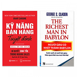 Combo 2 cuốn: Người Giàu Có Nhất Thành Babylon, Kỹ Năng Bán Hàng Tuyệt Đỉnh