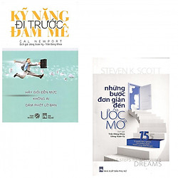 Combo 2 cuốn Kỹ Năng Đi Trước Đam Mê, Những Bước Đơn Giản Đến Ước Mơ (Tái Bản 2014) (tặng kèm 2 bút bi hình – Giao ngẫu nhiên)