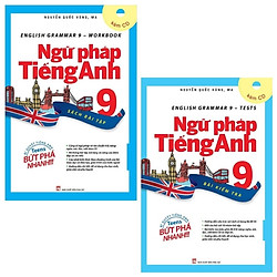 Combo English Grammar – Ngữ Pháp Tiếng Anh 9 (Bộ 2 Cuốn)